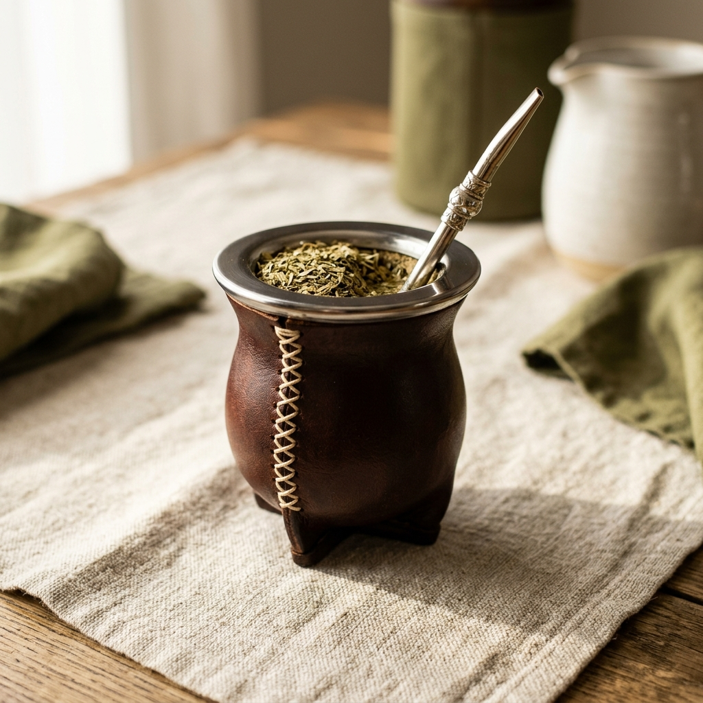 Mate de Cuero Premium